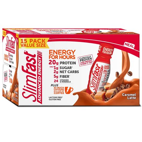 SlimFast High Protein Caramel Latte Nutrition Shake logo