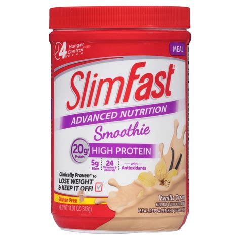 SlimFast High Protein Vanilla Cream Nutrition Shake logo