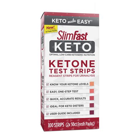 SlimFast Keto Ketone Test Strips logo
