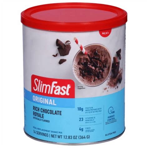 SlimFast Original Rich Chocolate Royale Shake logo