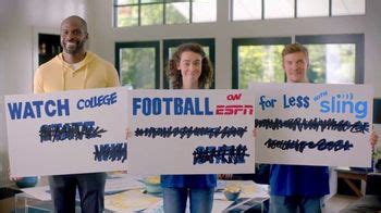 Sling TV Spot, 'ESPN: College Football Signs' Featuring Rece Davis featuring Rece Davis