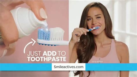 Smileactives TV Spot, 'Just Add to Your Toothpaste: Second Product Free'
