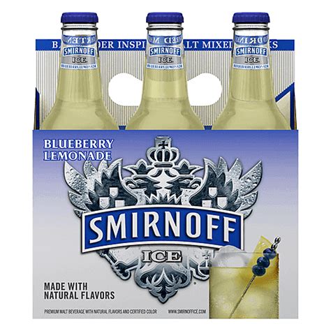 Smirnoff (Beer) Blueberry and Lemonade Premium Malt Mixed Drink logo