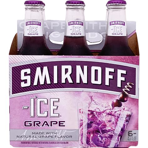 Smirnoff (Beer) Grape Ice logo