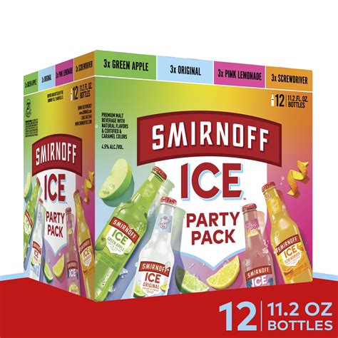 Smirnoff (Beer) Ice Party Pack logo