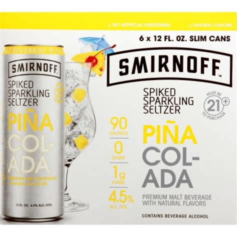 Smirnoff (Beer) Piña Colada Seltzer logo