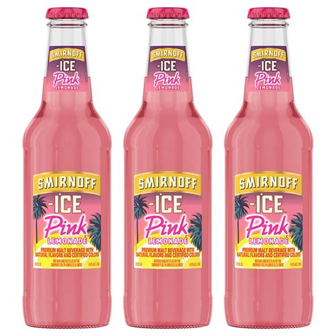 Smirnoff (Beer) Zero Ice Pink Lemonade logo