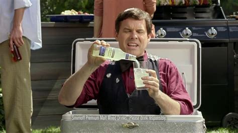 Smirnoff TV Commercial For Blueberry and Lemonade Cooler Bartender featuring Matt Knight