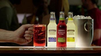 Smirnoff TV Commercial For Malt Mix Drinks Fridge Bartender