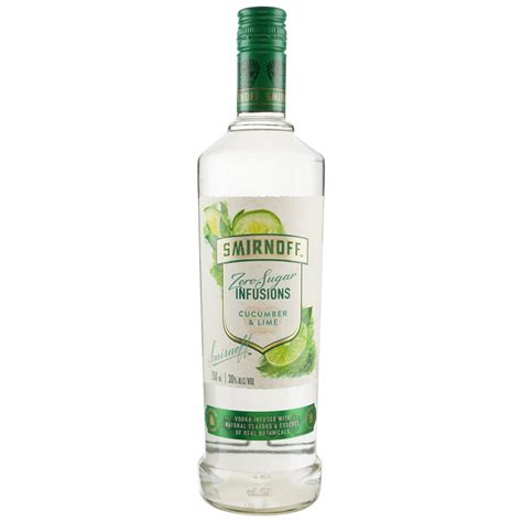 Smirnoff Zero Sugar Infusions Cucumber & Lime logo