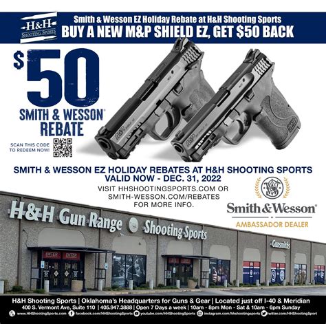 Smith & Wesson M&P Shield TV commercial - $50 Rebate