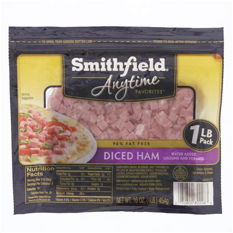 Smithfield Anytime Diced Ham commercials