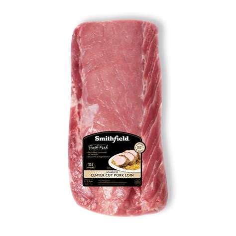 Smithfield Boneless Center Cut Pork Loin logo