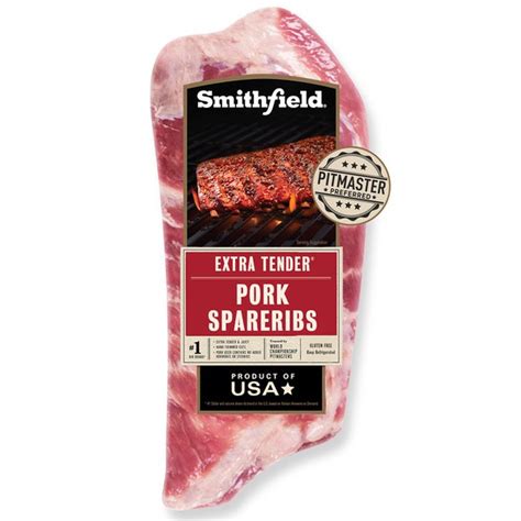 Smithfield Extra Tender Fresh Pork St. Louis Style Spareribs