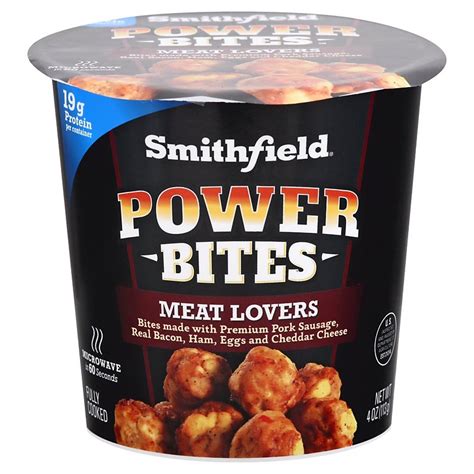 Smithfield Meat Lovers Power Bites logo