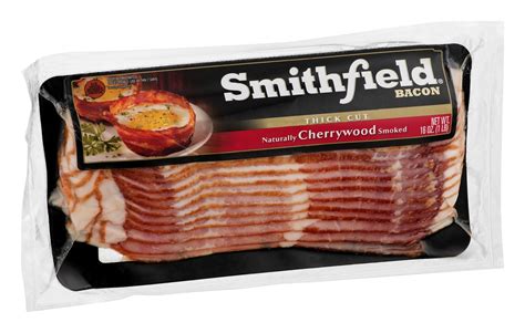 Smithfield Thick Cut Cherrywood Bacon logo