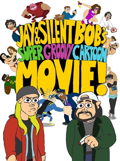 Smodcast Pictures Jay and Silent Bob's Super Groovy Cartoon Movie logo