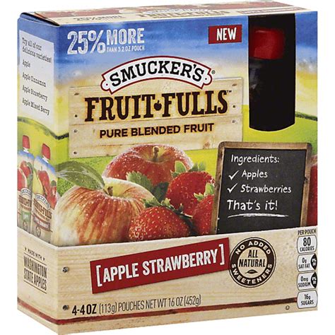 Smucker's Fruit-Fulls Apple Strawberry logo