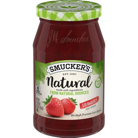 Smucker's Natural Strawberry Fruit Spread logo