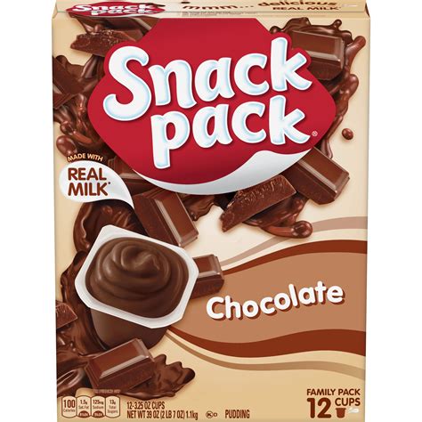 Snack Pack Chocolate commercials