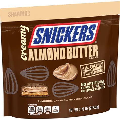 Snickers Creamy Almond Butter logo