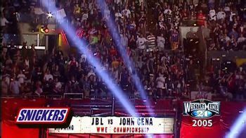 Snickers TV Spot, 'Hungry for Mania Moment: Wrestlemania 21' created for Snickers
