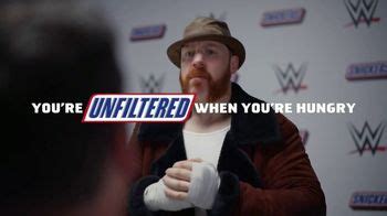 Snickers TV Spot, 'WWE: Meet and Greet' Featuring Sheamus