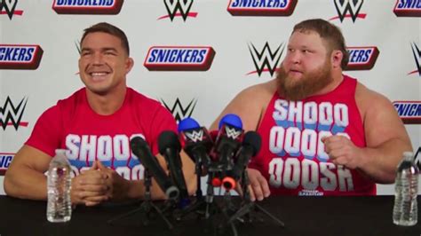 Snickers TV Spot, 'WWE: Tag Team' Featuring Chad Gable, Otis featuring Chad Gable