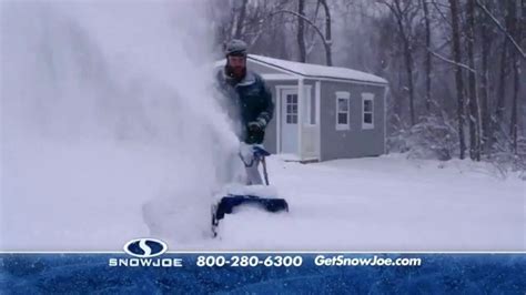 Snow Joe TV commercial - Its Coming