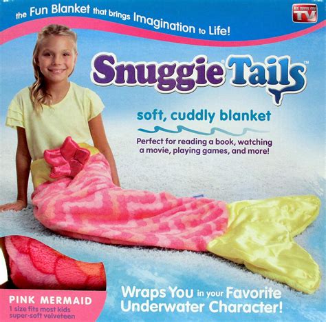 Snuggie Tails Snuggie Tail Pink Mermaid logo