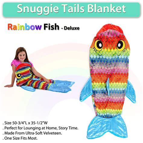 Snuggie Tails Snuggie Tail Rainbow Fish commercials