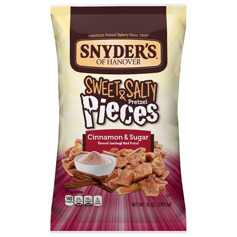 Snyder's of Hanover Pretzel Poppers Cinnamon Sugar
