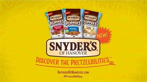 Snyders of Hanover Pretzel Poppers TV Commercial ,Popability
