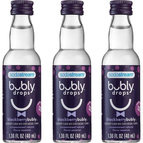 SodaStream Blackberry bubly Drops logo