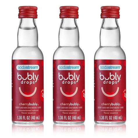 SodaStream Cherry bubly Drops logo