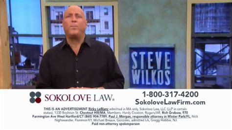 Sokolove Law TV Spot, 'Injured at Birth' Featuring Steve Wilkos