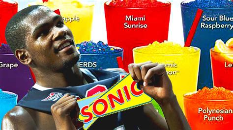 Sonic Drive-In Kevin Durant Candy Slush