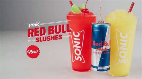 Sonic Drive-In Red Bull Slush commercials