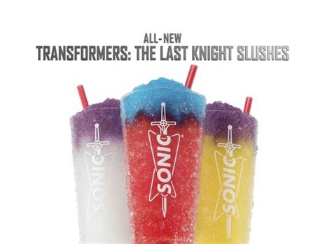 Sonic Drive-In Transformers: The Last Knight Slush Optimus Prime commercials