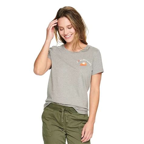 Sonoma Goods for Life Women's Crewneck Fall Graphic Tee
