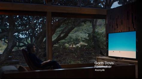 Sony 4K Ultra TV TV Commercial Featuring Garth Davis created for Sony Televisions
