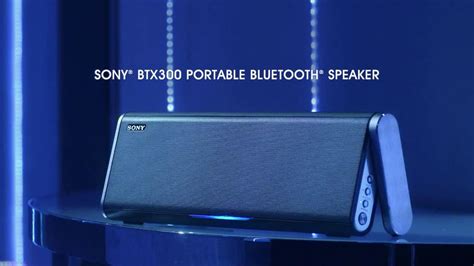 Sony BTX300 Portable Bluetooth Speaker TV Spot