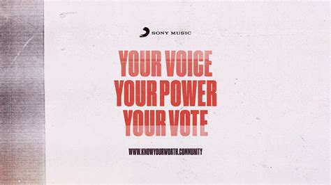 Sony Music TV Spot, 'Your Voice, Your Power, Your Vote' Song by Childish Gambino