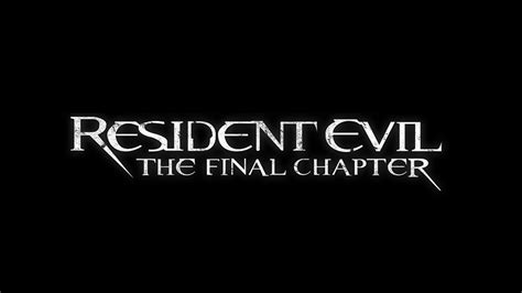 Sony Screen Gems Resident Evil: The Final Chapter logo