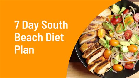 South Beach Diet 28-Day Plan