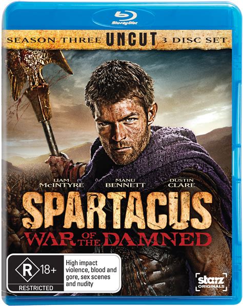 Spartacus War of the Damned Blu-Ray and DVD TV Spot created for Anchor Bay Home Entertainment