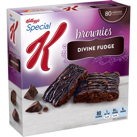 Special K Brownies Divine Fudge logo