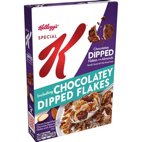 Special K Chocolatey Dipped Flakes With Almonds