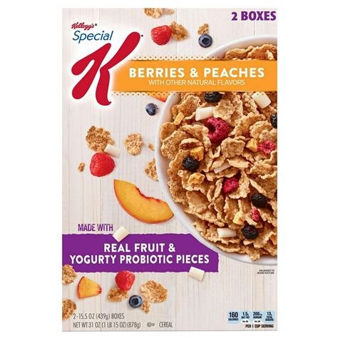 Special K Nourish Berries & Peaches logo