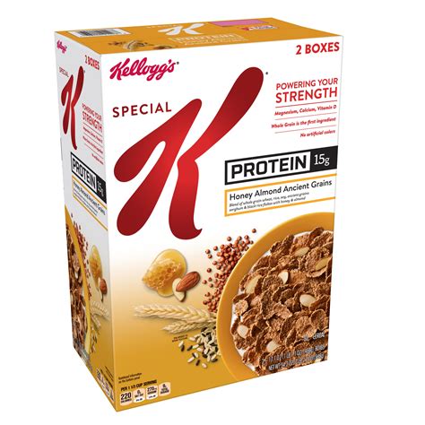 Special K Protein Honey Almond Ancient Grains logo